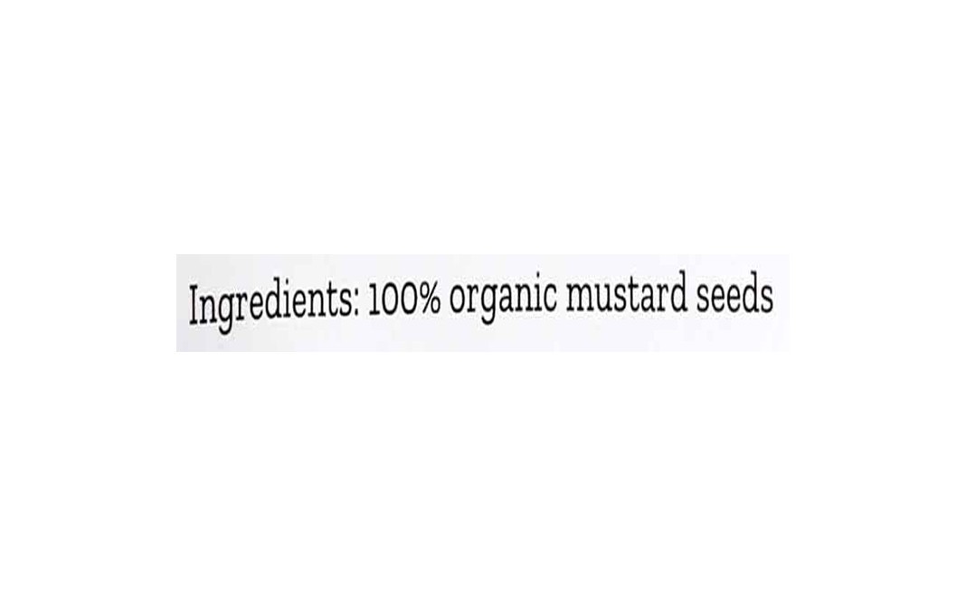 Conscious Food Mustard Seeds Rai Organic   Pack  100 grams